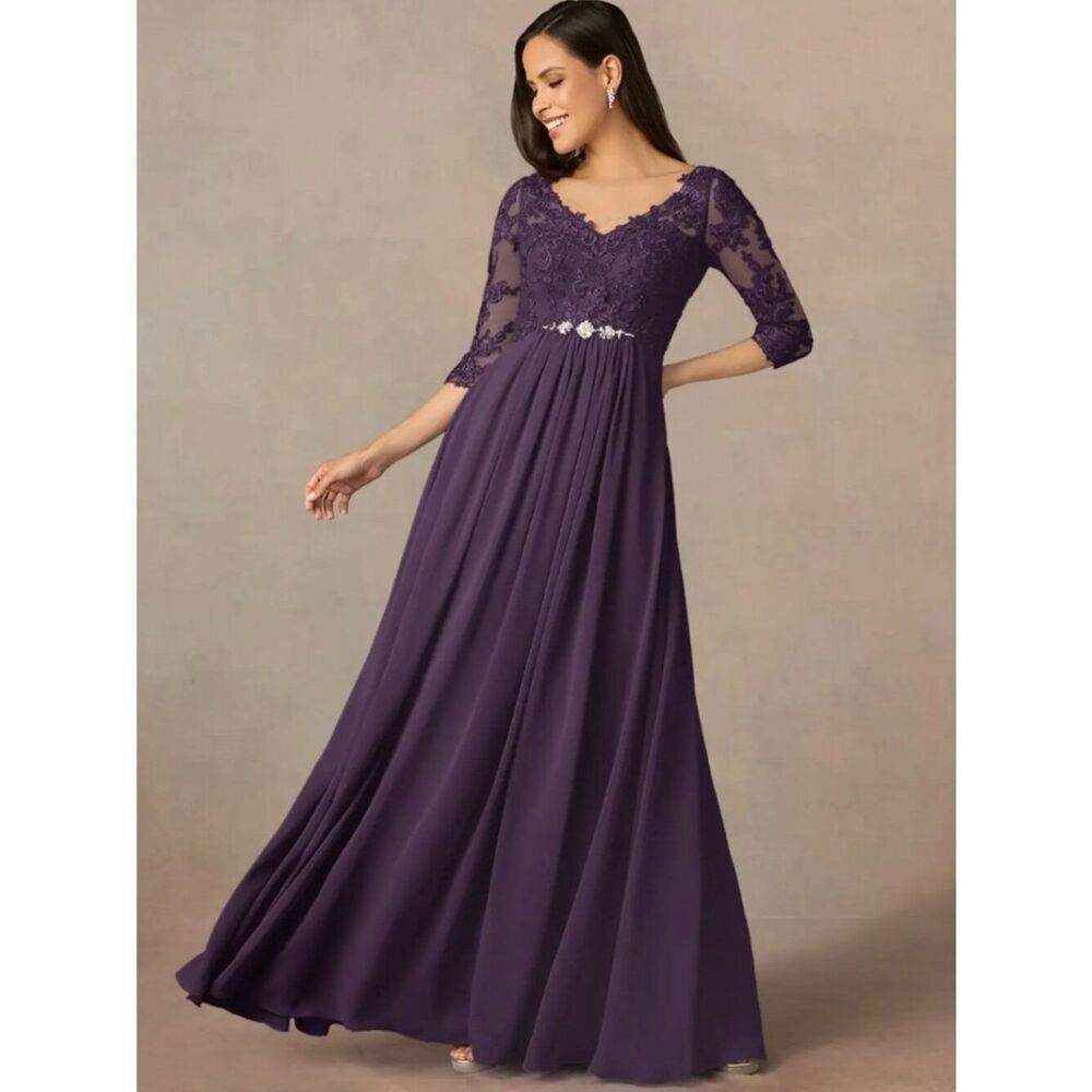 Azazie Hayek Long Dress Size 16
